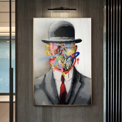 Banksy Graffiti Art Abstract Canvas Painting Posters and Pri