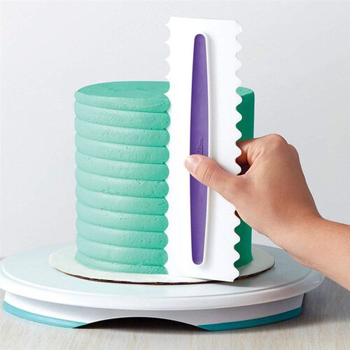 Cake Decorating Tools Icing Comb Cake Scraper Textures Fonda