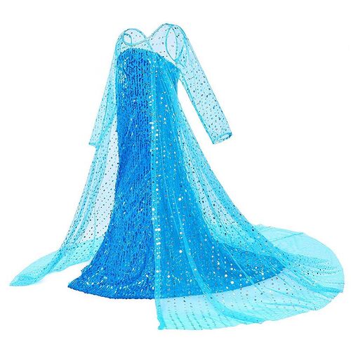 Girl Elsa Dress Children Cinderella Anna Haloween Costume Ki