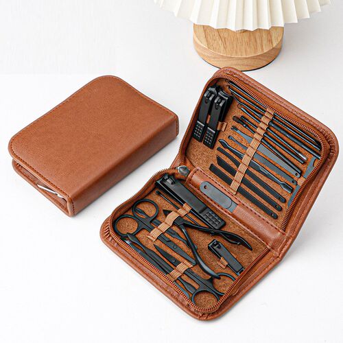 26 Piece Set nail care kit stainless steel Manicure Set