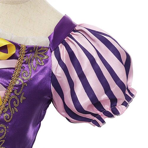 Princess Rapunzel Dresses Girls LED Light Up Costume for
