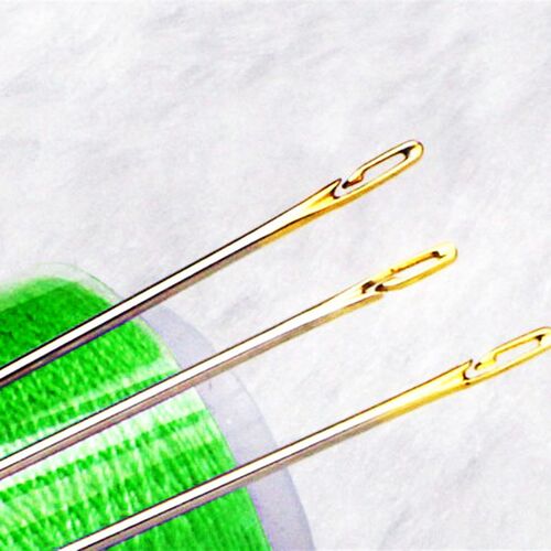 12Pcs Blind Needle Elderly Needle-side Hole Hand Household S