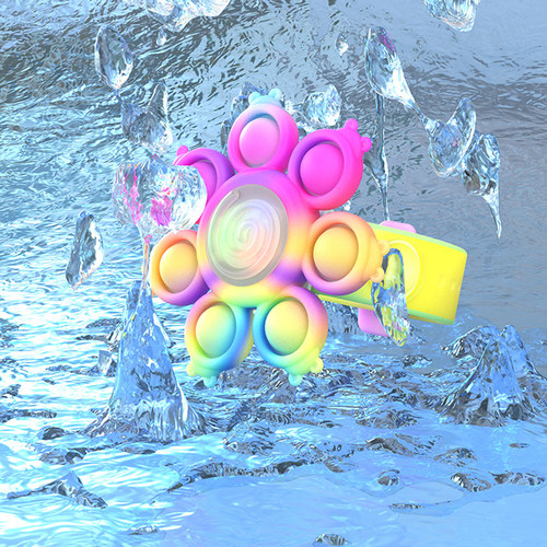 Octopus Spinning Pop Fidget Spinner Figet Toys Anti Sss Pops