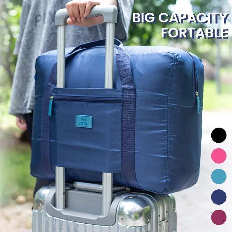 Fahion Travel Duffel Bag Lightweight Foldable Travel Bag for