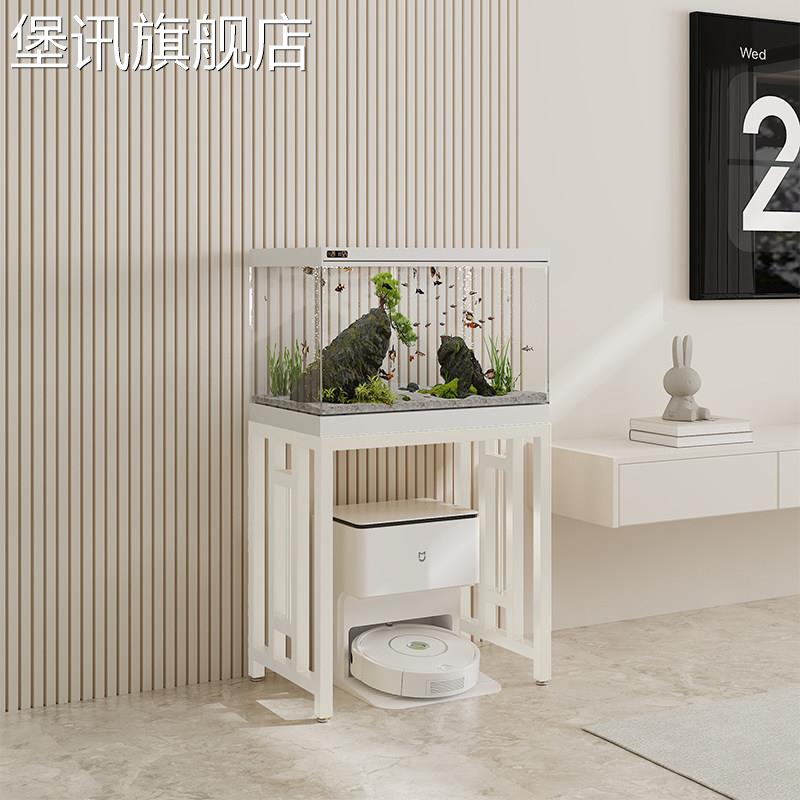堡讯适用扫地机器人架鱼缸架饮水机架客厅置物架电视柜旁沙发边几