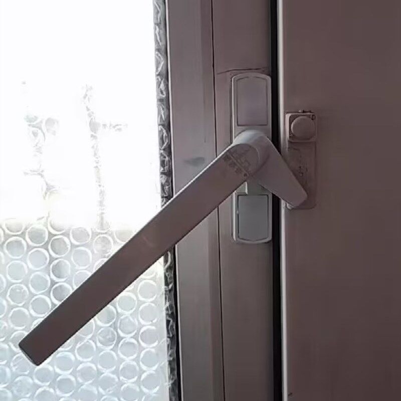 加厚塑钢门窗拉手锁老式内外平开窗户把手7字执手推拉窗锁扣配件