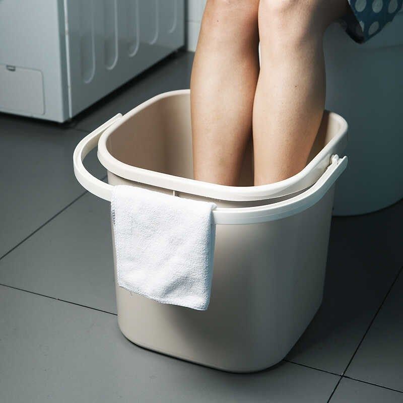 塑料加高洗脚桶加厚泡脚桶水桶足浴盆耐摔带提手,家庭/个人清洁工具,足浴盆/足浴桶,淘宝优惠券,粉丝福利购,淘宝优惠卷