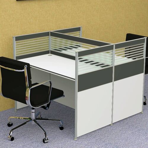 办公桌王字形卡座卡位电销文员2人屏风工位双人职员桌