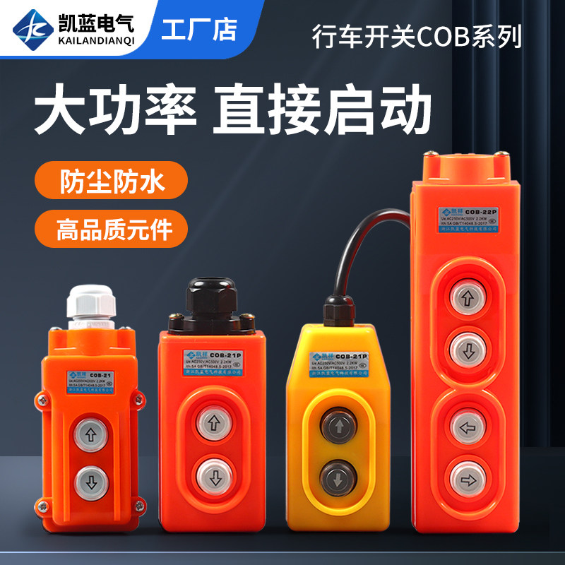 COB起重机行车按钮COP-21 22P上下直接控制开关31电动吊车380V