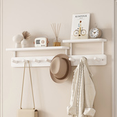 挂衣架墙上壁挂入户门口玄关不占空间衣架卧室家用免打孔门后挂钩