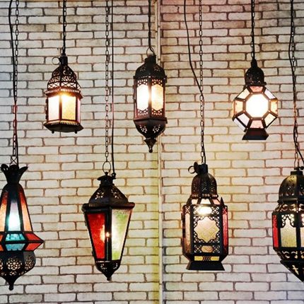 复古火锅店吊灯特色异域灯漫咖啡吧台吊灯酒吧网咖摩洛哥灯饰灯具