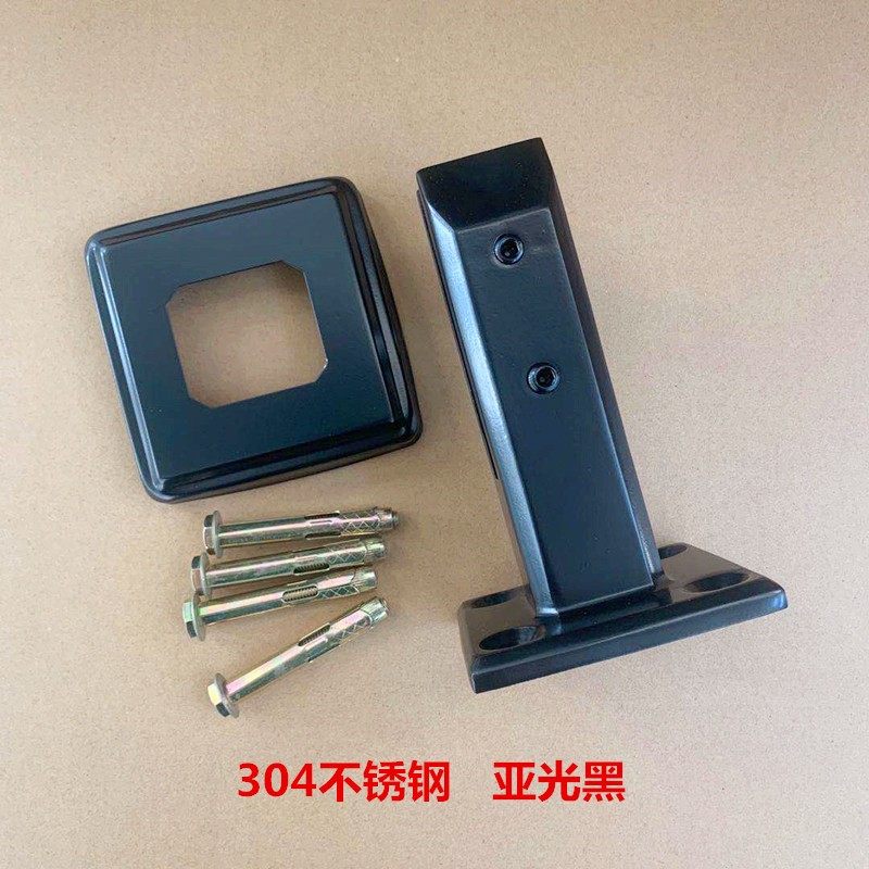 304不锈钢游泳池夹免打孔底座落地玻璃固定夹子栏杆立柱楼梯配件,基础建材,玻璃夹,淘宝优惠券,粉丝福利购,淘宝优惠卷