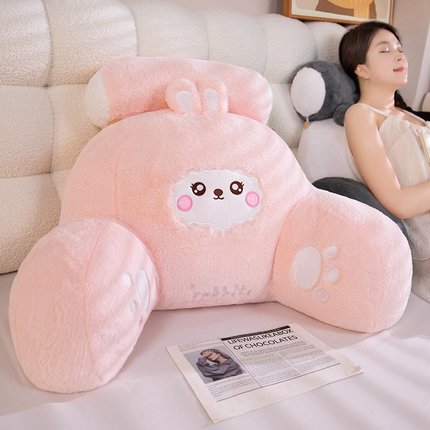 床头软包靠枕大靠背垫沙发抱枕靠垫宿舍学生护腰枕头床上儿童看书