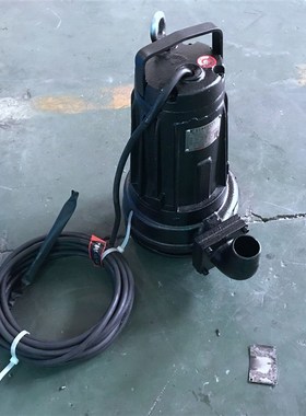 蓝深AS10-2CB撕裂式潜水泵污水提升器专用自耦移动式安装