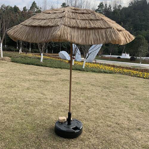 露营风酒吧餐店稻草伞茅草伞景区伞雨伞庭院伞遮阳伞