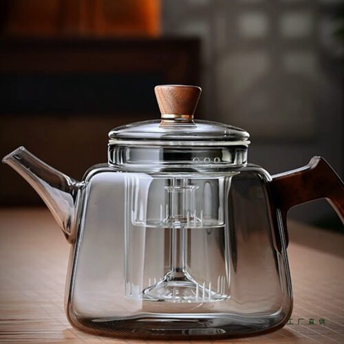 全度茶壶玻璃耐高温新款煮茶器单壶围炉烧水壶大容量电陶炉用茶具