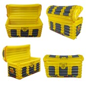 充气宝箱折叠百冰桶酒吧冰镇啤酒箱装 饮料水果水上漂浮钓鱼工具箱