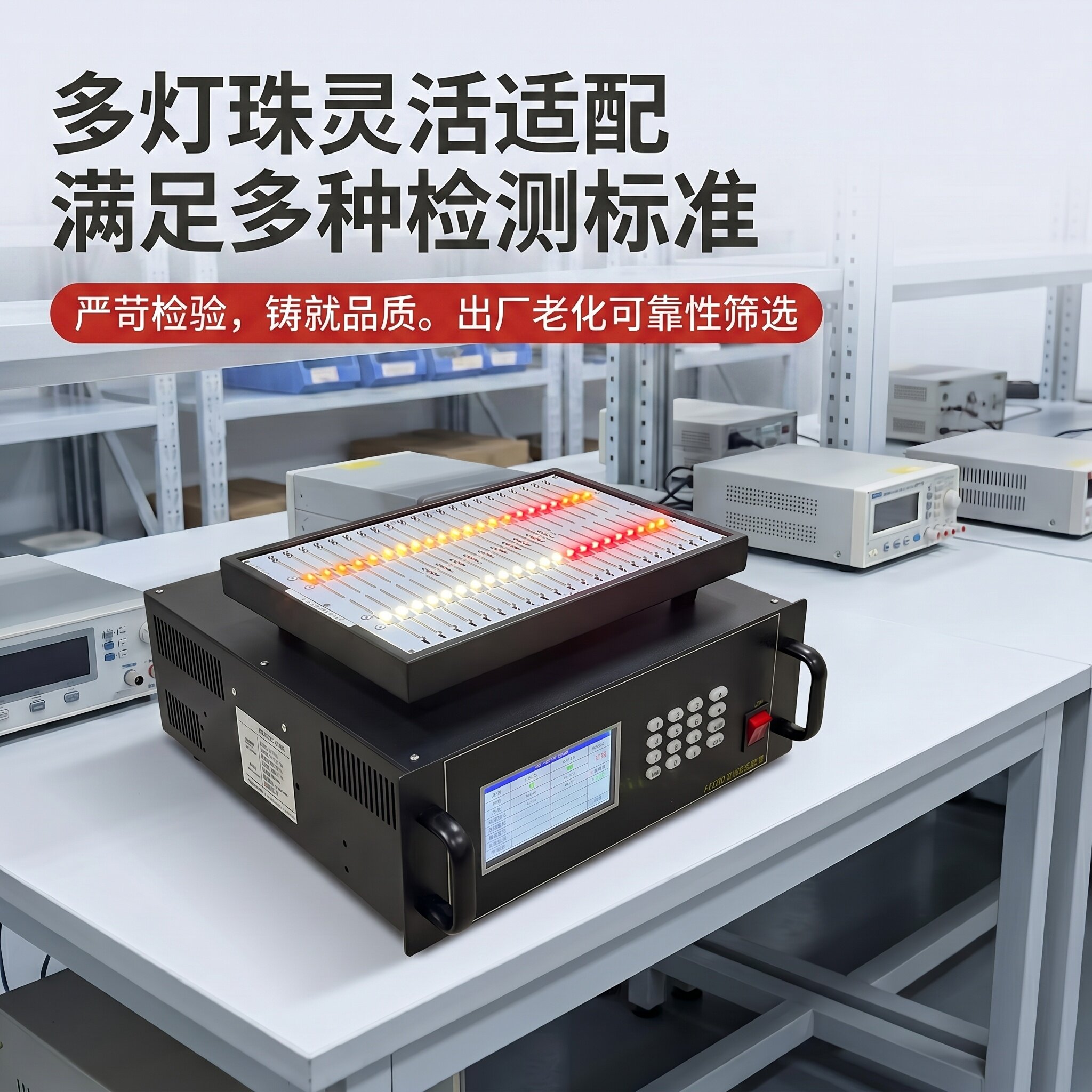 高压灯珠老化台   2835灯珠老化测试 LED灯珠老化测试设备