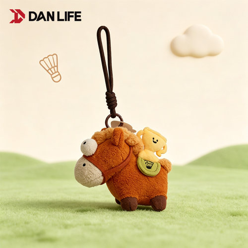 DANLIFE马上夺冠羽毛球挂饰