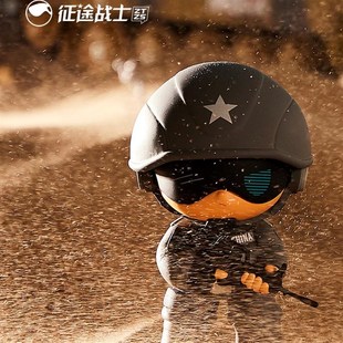 征途战士军人汽车摆件中控台上车载卡通装饰品高档个性创意萌公仔