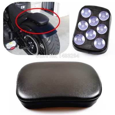 哈雷 XL883/1200 X48 戴娜 改装复古8吸盘后坐垫  后座包 快拆卸