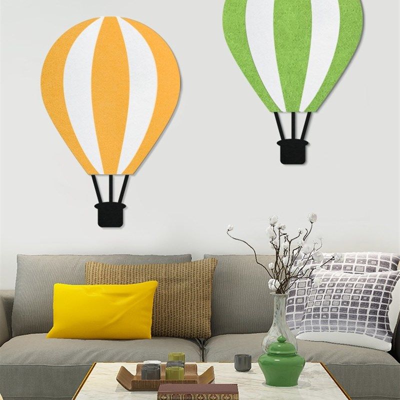 热气球毛毡墙贴彩色毛毡板留言板贴墙幼儿园主题墙展示板毛毡背景,文具电教/文化用品/商务用品,软木板/照片板/毛毡板,淘宝优惠券,粉丝福利购,淘宝优惠卷