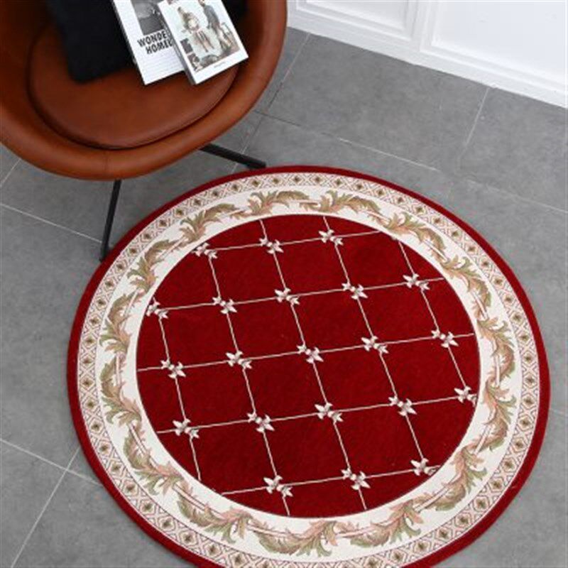 欧式家用客厅圆形地毯卧室电脑椅吊篮地毯书房床边圆形毯可机洗,居家布艺,地毯,淘宝优惠券,粉丝福利购,淘宝优惠卷