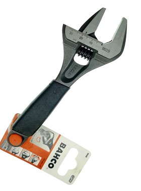 BAHCO百固鱼牌薄咀大开口活动扳手 9029T 9031P 9033 9035 6 8 10