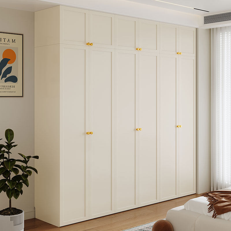 定制衣柜加高至2.5-3.0米法式奶油风家用卧室一门到顶大衣橱柜子,住宅家具,自由组合衣柜,淘宝优惠券,粉丝福利购,淘宝优惠卷