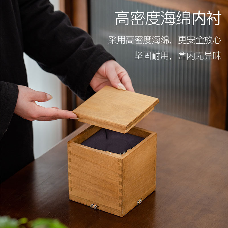实木宠物骨灰盒天然竹木遗物骨灰收纳罐猫咪狗狗牙齿毛发收藏纪念