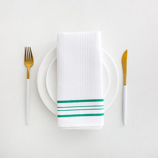 纯棉口布吸水不掉毛全棉口巾擦杯布酒吧酒杯擦拭布酒店餐厅餐巾布