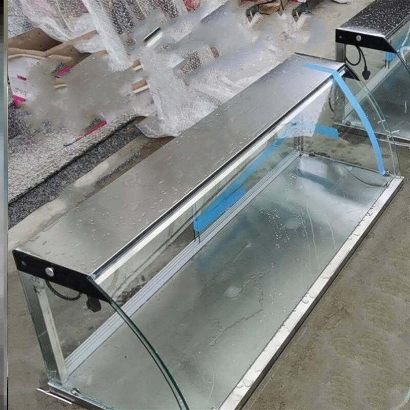 熟食柜玻璃罩防尘玻璃罩 超市展示柜快餐保温售饭台不锈钢玻璃罩,厨房电器,其他商用厨电,淘宝优惠券,粉丝福利购,淘宝优惠卷