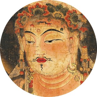 神像十一面观音国画工笔萨人物立轴高清微喷复制画装饰画挂轴