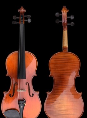 索雅特GV281独板手工小提琴 虎纹小提琴直播选琴