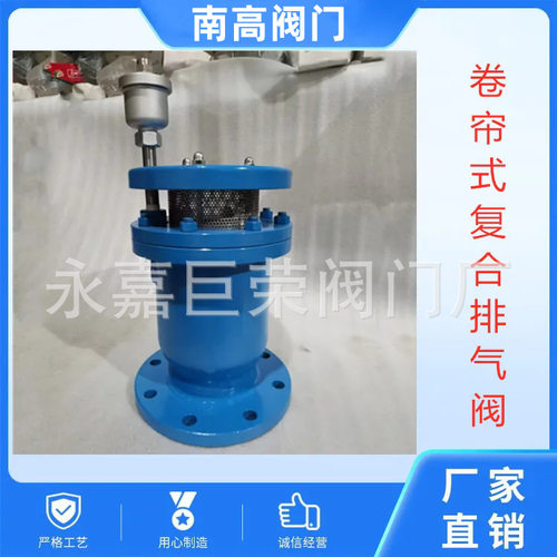 DYP4X-16C 南高排气阀 不锈钢铸钢材质 DN100高流量组合排气阀