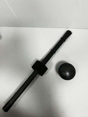 新款手指沙蛋手铃指铃非洲鼓手摇沙球WS-BK新款波浪鼓刷套装