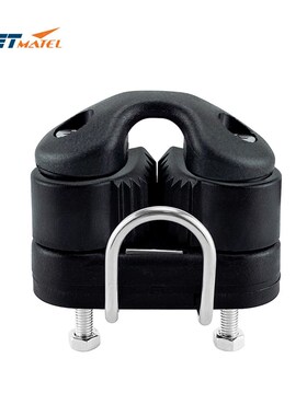 黑色双尼龙 耐磨滚珠夹绳器 卡线器 夹绳板 普拉提健身器械 帆船