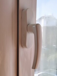 断桥铝门窗执手 两点锁 铝合金大把手 内开内倒 平开窗 五金配件