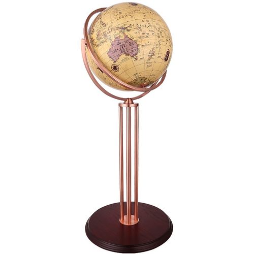 42cm高清复古超大号落地地球仪摆件办公室书房客厅开业送礼装饰