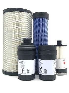 徐工挖掘机XE135D/150D/155D机油柴油滤芯油水分离器滤清器格