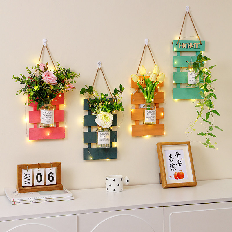 挂墙上仿真花装饰摆件客厅电视背景墙壁假花绿植花篮餐边花艺摆设,家居饰品,仿真花/假花,淘宝优惠券,粉丝福利购,淘宝优惠卷