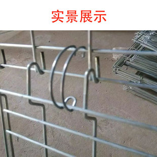 笼门钩鸡笼兔笼笼门挂钩笼门勾鸡笼卡扣养鸡场钢丝养殖设备配件
