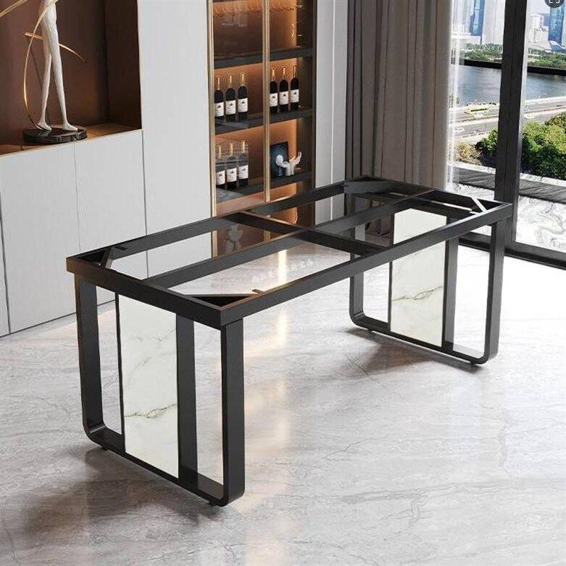 不锈钢桌腿桌脚支架长方形大理石岩板餐桌腿金属桌架办公大板底座,商业/办公家具,台脚台架/家具支架,淘宝优惠券,粉丝福利购,淘宝优惠卷