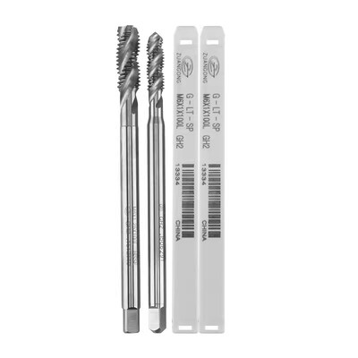 进口钻攻加长细牙螺旋丝攻M4M5M6M8M10M12x0.75*1.25加长细牙丝锥