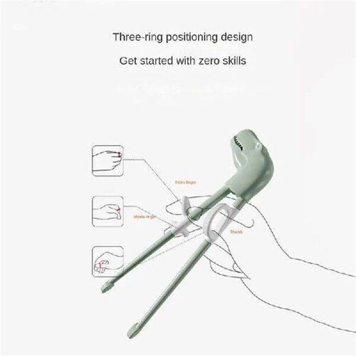 Conjoined Chopsticks Three-finger itioning Clip 360