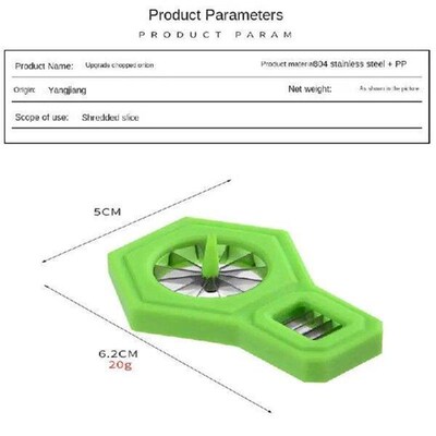 Shredded Scallion Household Shredding Wear-resistant