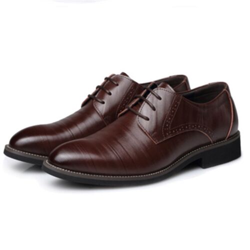 Mens oxford business formal dress leather flat shoes男皮鞋