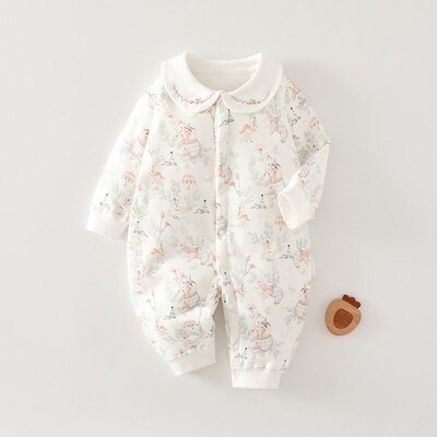 Babys tton-padded All-in-one at Boneless tton Warm tton-pad