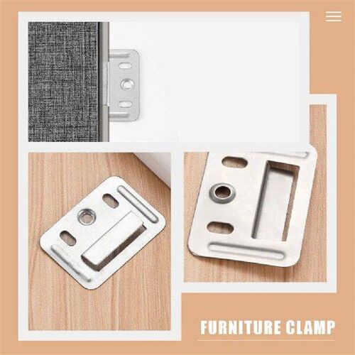 100 Pcs Wall Buckle Clothes Rack Easel Kit Hook Integrated