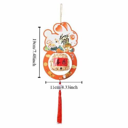 3D Middle Autumn Festival Lantern Weaving Hand Made